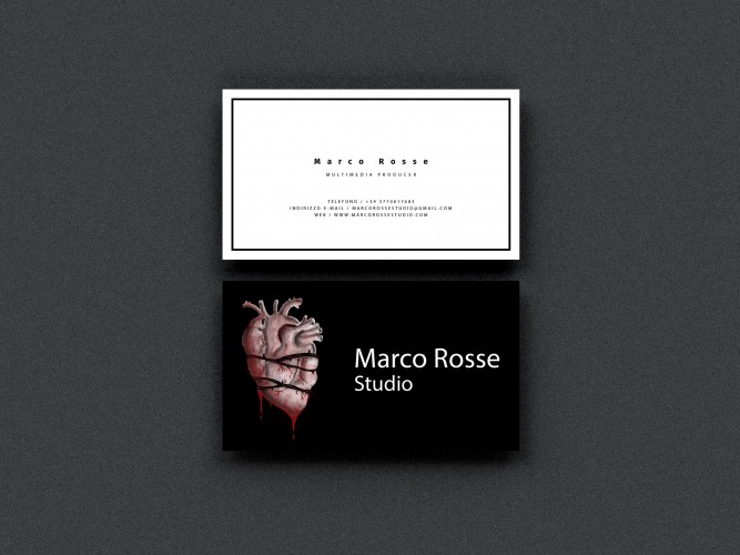 Marco Rossetti - business card